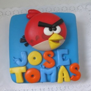 Angry Birds rojo acostado | Manjares