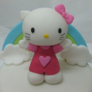 Hello Kitty arcoiris parada