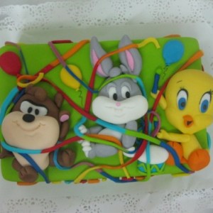 Looney Tunes bebés acostados