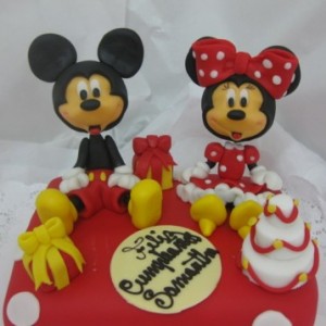 Mickey y Minnie cumpleañeros
