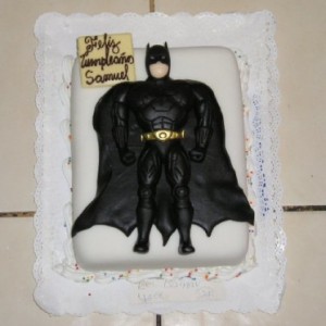 Batman acostado