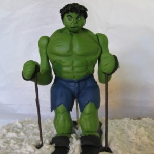 Hulk parado