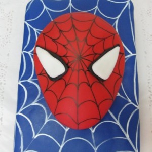 Cara spiderman acostado | Manjares